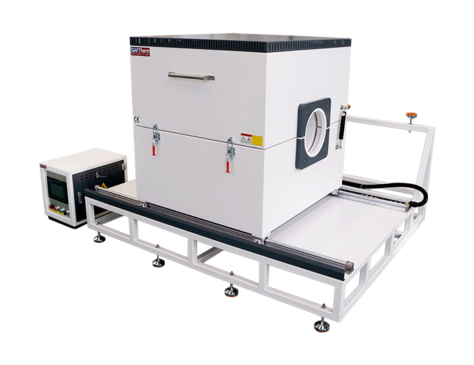 底部導軌移動管式爐